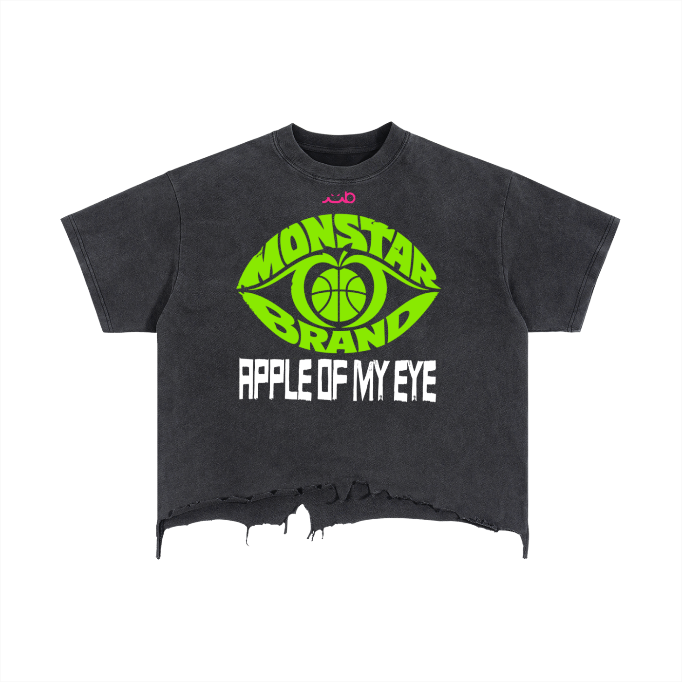 MB Apple Of My Eye (A.O.M.E.) Distressed M-Shirt