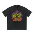 MB Day x Day, Brick x Brick Washed Frayed M-Shirt