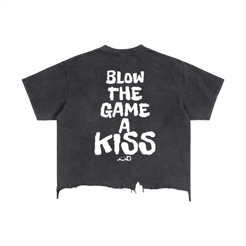 MB Blow The Game A Kiss Distressed M-Shirt
