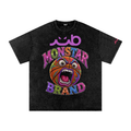 MB Yell LOUDER Snow Washed Oversized Cotton M-Shirt